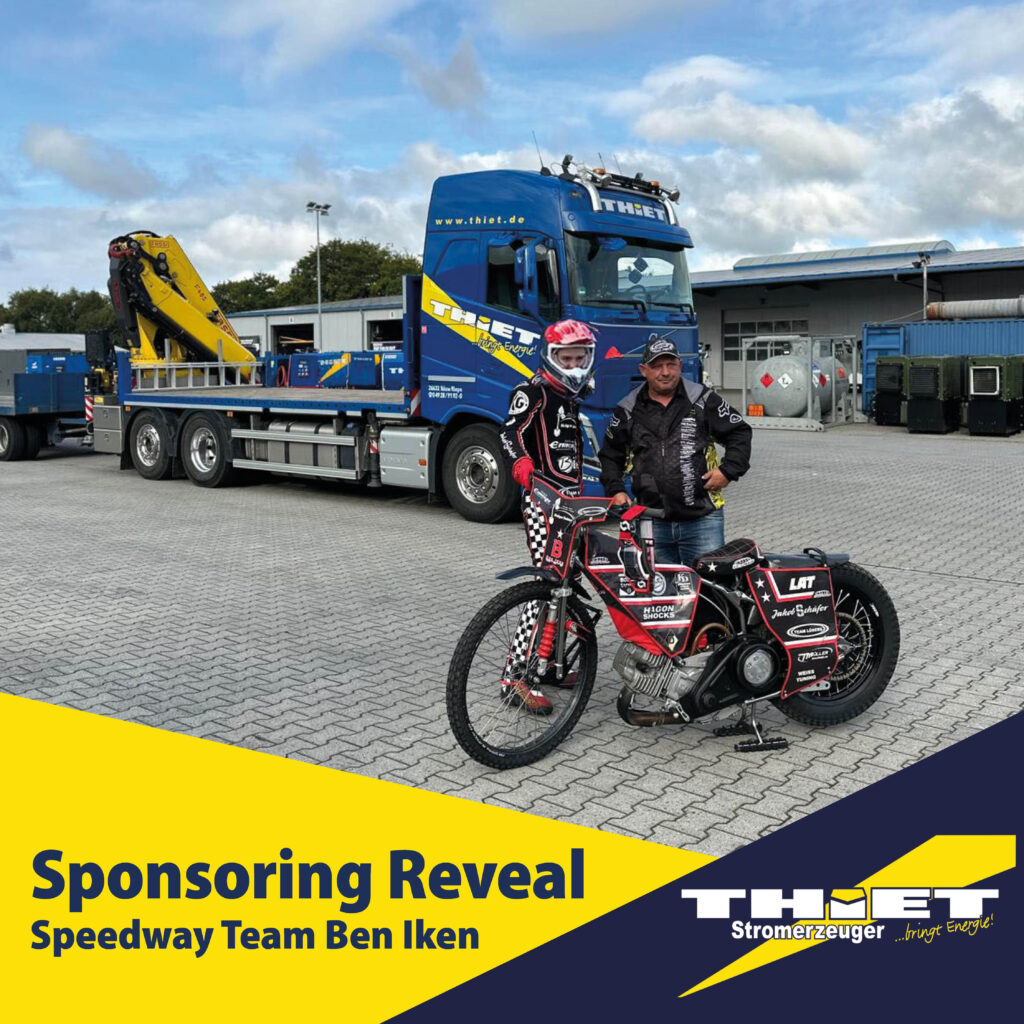 Sponsoring Reveal ben Iken Spedway