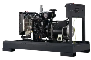 100 kVA FOGO Stationärer Stromerzeuger. Stromerzeuger für den gebraucht als Notstromanlage. Stromerzeuger ohne Haube.
