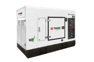 Mobiler Diesel Stromerzeuger der Firma Trime aus Italien. StageV Zertifiziert. 100kVA Stromerzeuger