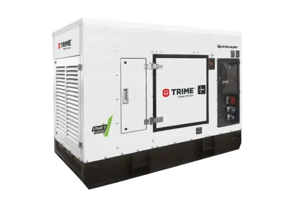 Mobiler Diesel Stromerzeuger der Firma Trime aus Italien. StageV Zertifiziert. 100kVA Stromerzeuger