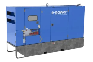 StageV Mobiler Diesel Stromerzeuger von Europower/ E-Power 200kVA