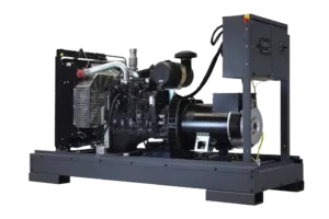 200 kVA FOGO Stationärer Stromerzeuger. Stromerzeuger für den gebraucht als Notstromanlage. Stromerzeuger ohne Haube.
