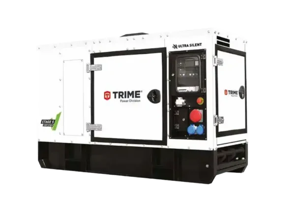 Mobiler Diesel Stromerzeuger der Firma Trime aus Italien. StageV Zertifiziert. 20kVA Stromerzeuger