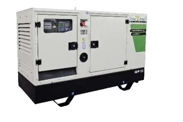 22 kVA Green Power Stationärer Stromerzeuger. Stromerzeuger für den gebraucht als Notstromanlage