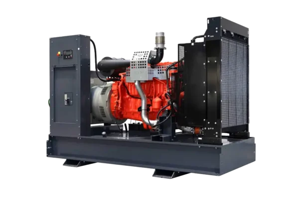 275 kVA FOGO Stationärer Stromerzeuger. Stromerzeuger für den gebraucht als Notstromanlage. Stromerzeuger ohne Haube.