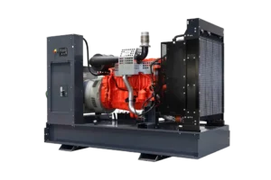 300 kVA FOGO Stationärer Stromerzeuger. Stromerzeuger für den gebraucht als Notstromanlage. Stromerzeuger ohne Haube.