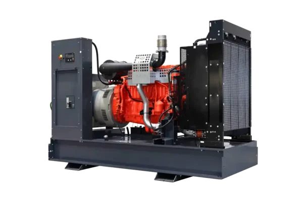 365 kVA FOGO Stationärer Stromerzeuger. Stromerzeuger für den gebraucht als Notstromanlage. Stromerzeuger ohne Haube.