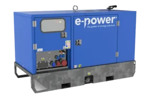 StageV Mobiler Diesel Stromerzeuger von Europower/ E-Power 40kVA