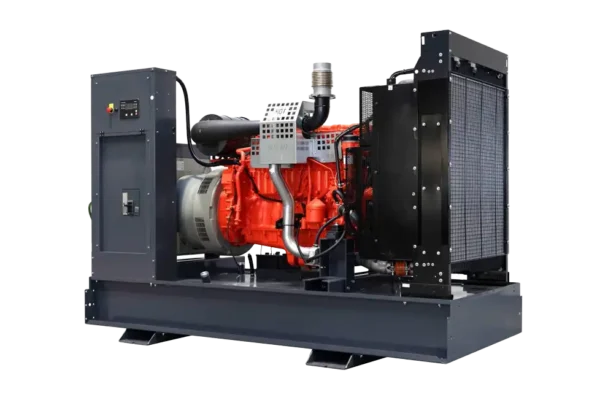 410 kVA FOGO Stationärer Stromerzeuger. Stromerzeuger für den gebraucht als Notstromanlage. Stromerzeuger ohne Haube.