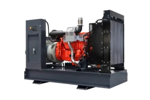 455 kVA FOGO Stationärer Stromerzeuger. Stromerzeuger für den gebraucht als Notstromanlage. Stromerzeuger ohne Haube.