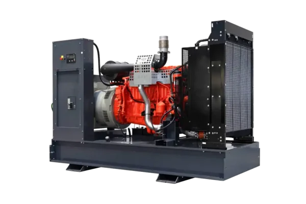 455 kVA FOGO Stationärer Stromerzeuger. Stromerzeuger für den gebraucht als Notstromanlage. Stromerzeuger ohne Haube.