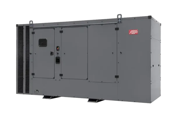 500 kVA FOGO Stationärer Stromerzeuger. Stromerzeuger für den gebraucht als Notstromanlage. Stromerzeuger mit Haube für die Geräuschisolation