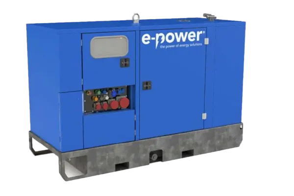 StageV Mobiler Diesel Stromerzeuger von Europower/ E-Power 55kVA