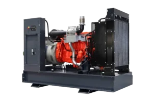 600 kVA FOGO Stationärer Stromerzeuger. Stromerzeuger für den gebraucht als Notstromanlage. Stromerzeuger ohne Haube.
