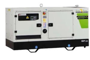 66 kVA Green Power Stationärer Stromerzeuger. Stromerzeuger für den gebraucht als Notstromanlage
