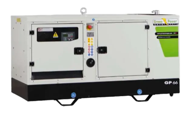 66 kVA Green Power Stationärer Stromerzeuger. Stromerzeuger für den gebraucht als Notstromanlage