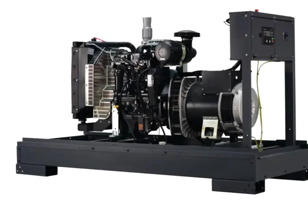 80 kVA FOGO Stationärer Stromerzeuger. Stromerzeuger für den gebraucht als Notstromanlage. Stromerzeuger ohne Haube.