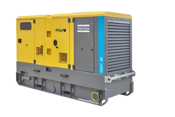 StageV Mobiler Diesel Stromerzeuger von Atlas Copco 60kVA