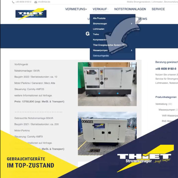 generator gebraucht kaufen